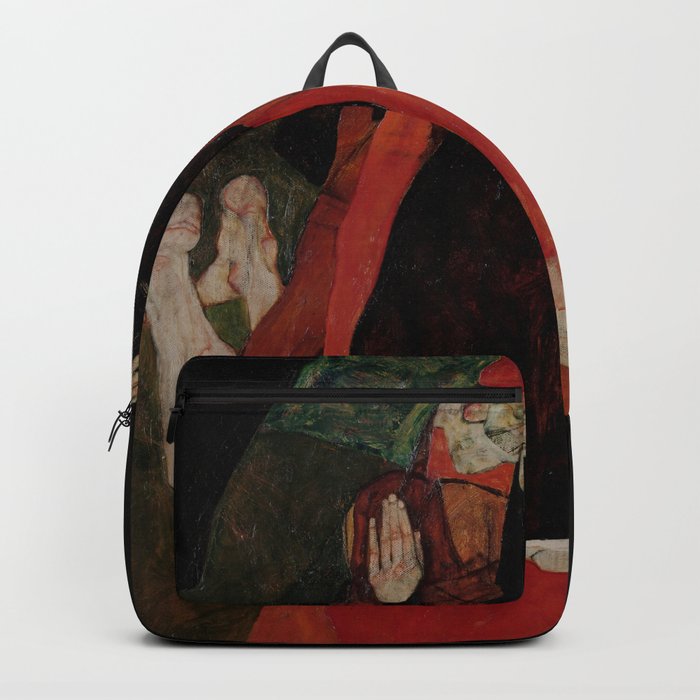 Egon Schiele "Cardinal and Nun (Caress)" Backpack