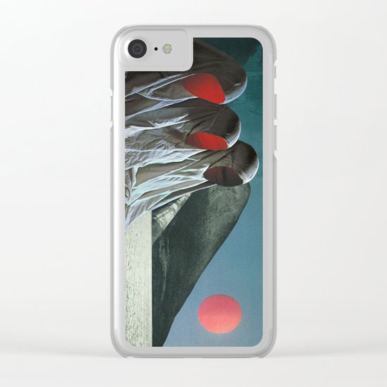 "The Sisters of Mercy" Martin Carri Collaboration Clear iPhone Case