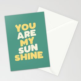 You Are My Sunshine Stationery Card