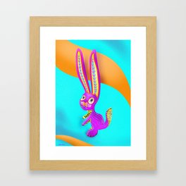 Alebrije (Hare) Framed Art Print