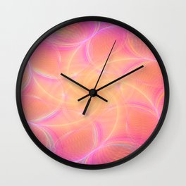 Pastel Abstract Wall Clock