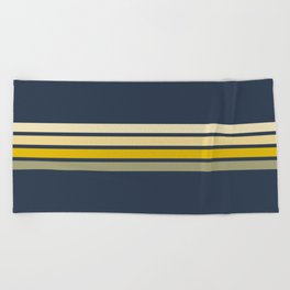 Gracia - Classic 60s Retro Stripes Beach Towel