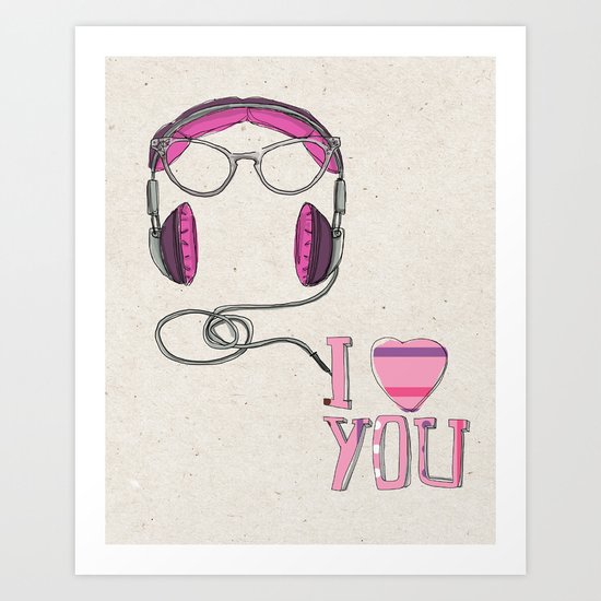Ghost Love Art Print