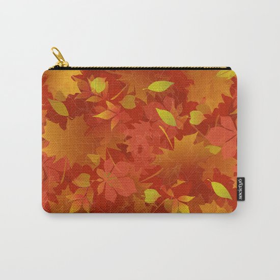 Autumn Leaves Carpet Carry-All Pouch