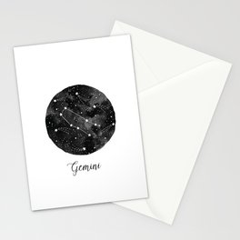 Gemini Constellation Stationery Cards