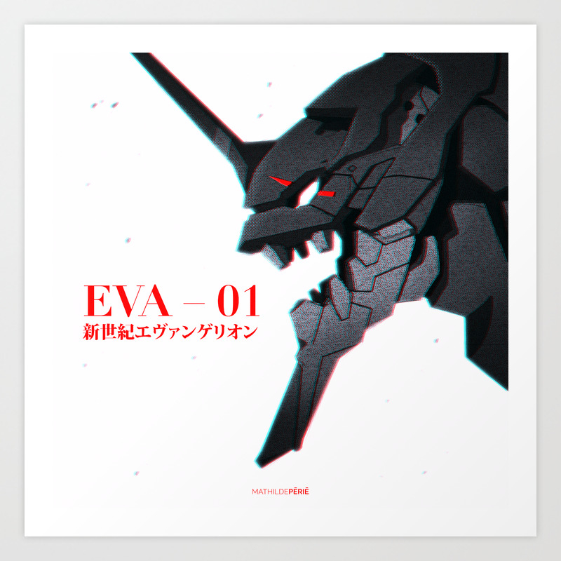 Evangelion Eva 01 Art Print By Neohell Society6