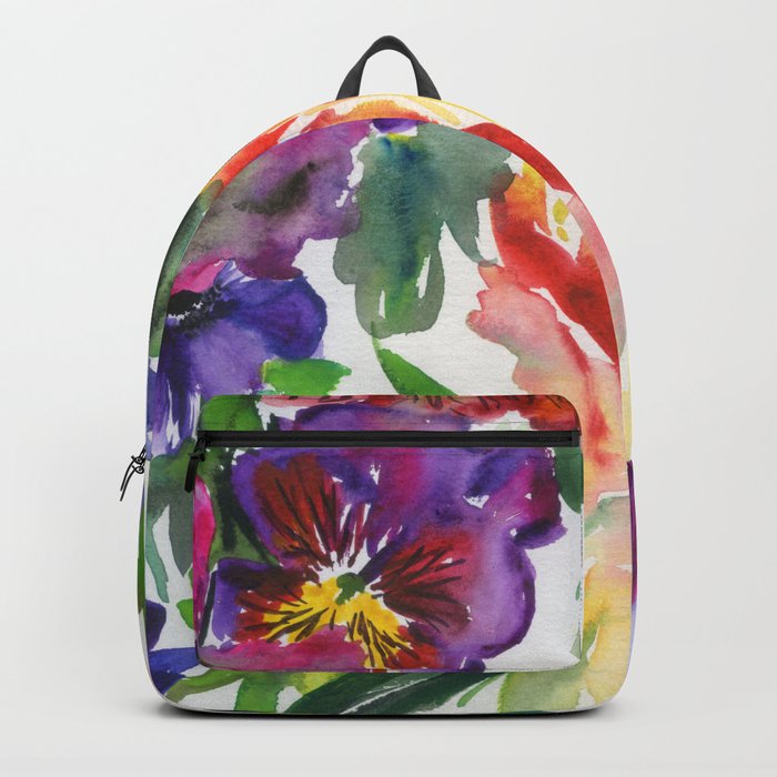 modern flowers N.o 1 Backpack