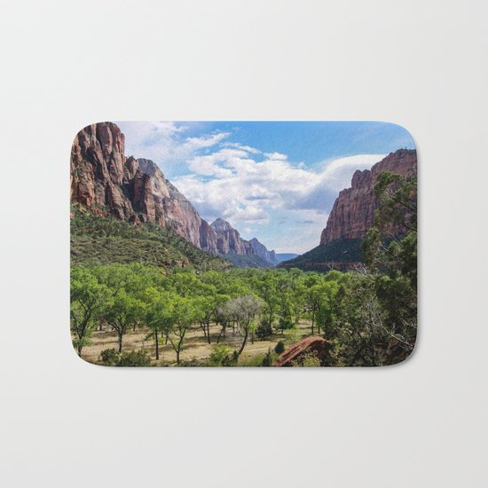 Valley cliffs 4 Bath Mat