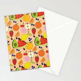 Fruit Picnic Stationery Card