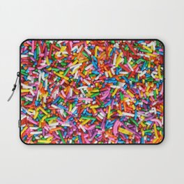 Rainbow Sprinkles Sweet Candy Colorful Laptop Sleeve