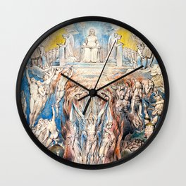 William Blake "The Day of Judgment" Wall Clock | Romanticism, Blake, Judgement, Williamblake, Dayofjudgement, Drawing 
