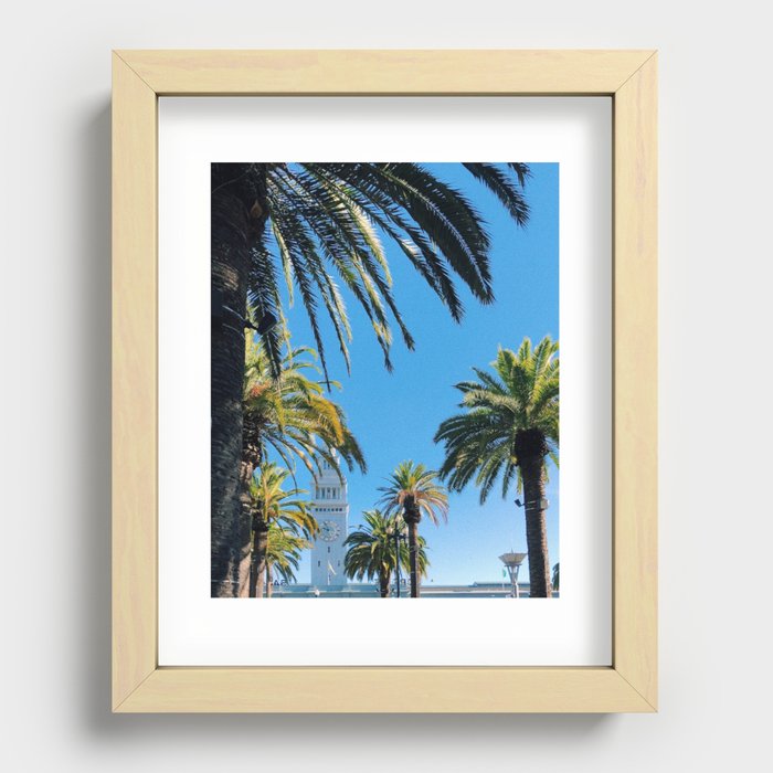 Ferry Building Recessed Framed Print