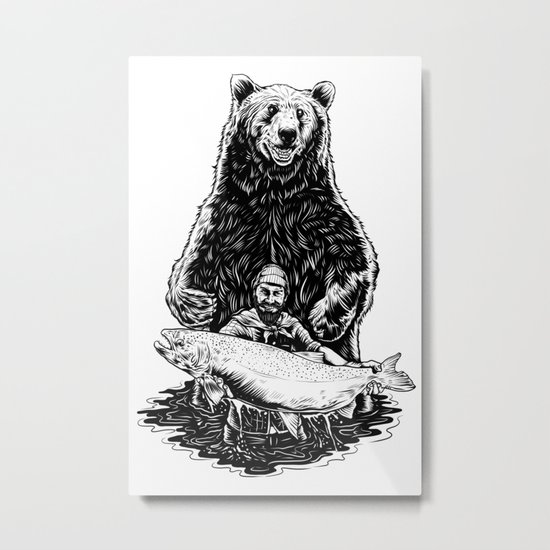 Bearware Metal Print