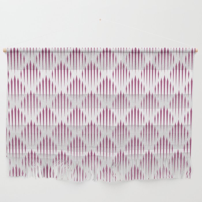 Magenta Abstract Pattern Wall Hanging