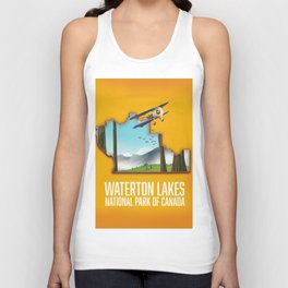 Waterton Lakes National Park of Canada Unisex Tank Top