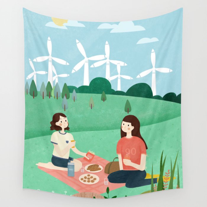 Picnic tapestry store