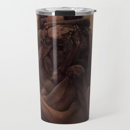 Untitled (Lovers), by Zdzisław Beksiński Travel Mug