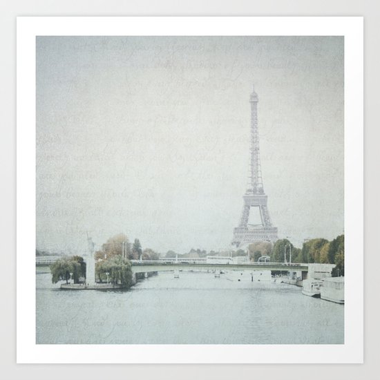 Letters From Liberté - Paris Art Print