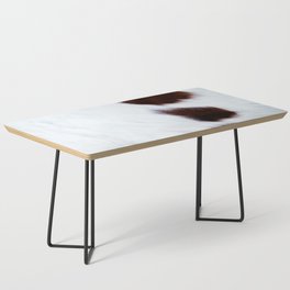 Scandinavian Minimal Modern Cow Fur (digital art) Coffee Table