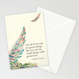 Mother Teresa Quote Stationery Cards