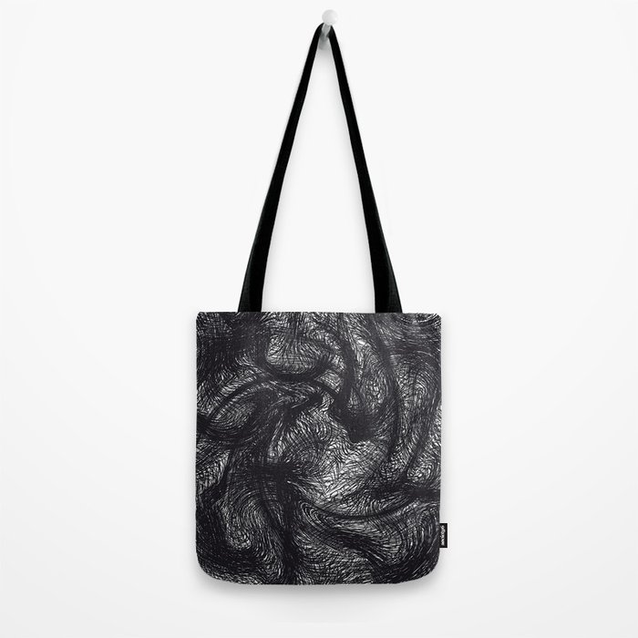 furry swirl Tote Bag by hennigdesign | Society6