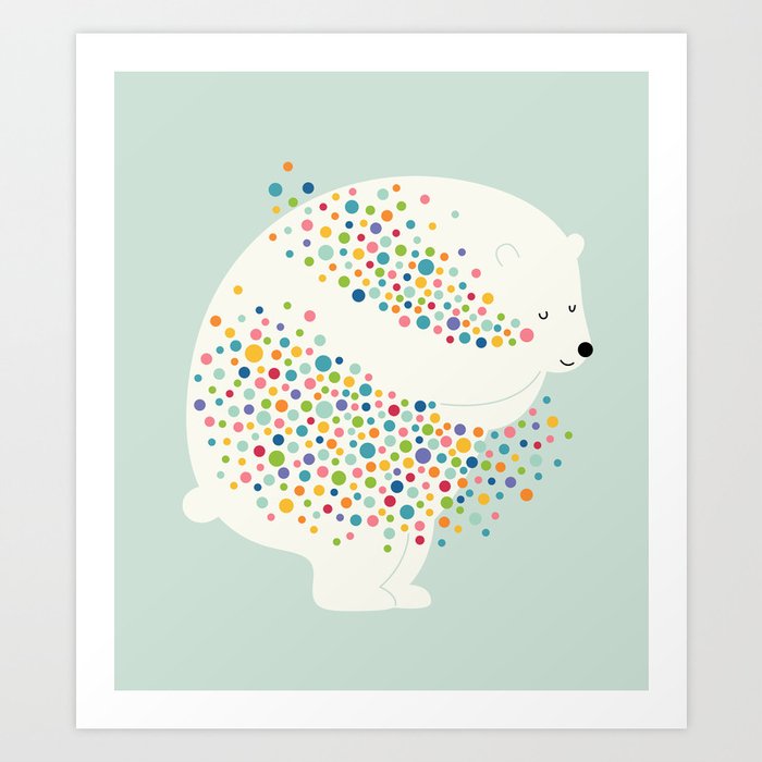 Discover the motif HUG YOUR DREAMS by Andy Westface as a print at TOPPOSTER