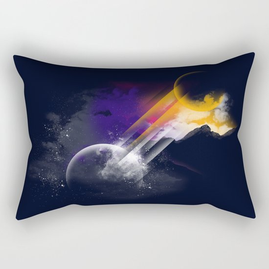 Night and Day Rectangular Pillow