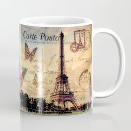 Vintage Paris-Carte Postale Mug