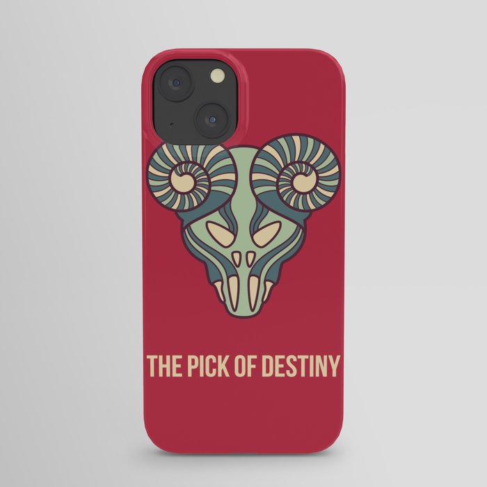 the pick of destiny iPhone Case