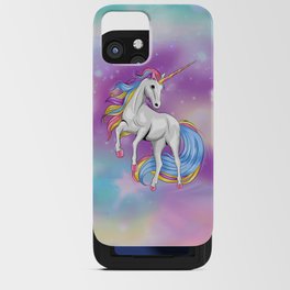 Rainbow Unicorn iPhone Card Case