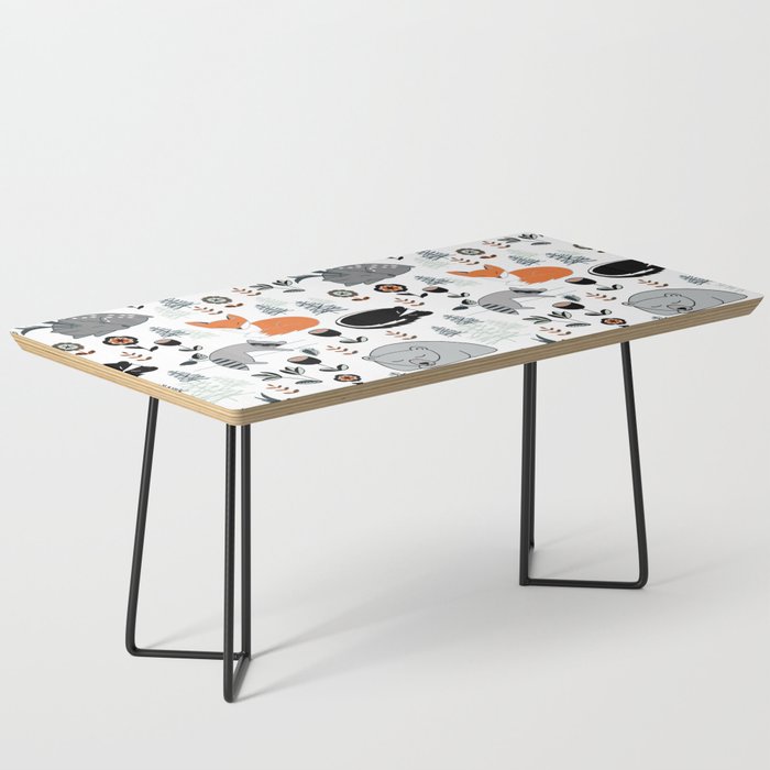 Woodland Nap Time Coffee Table By Daniellekinleyryland Society6