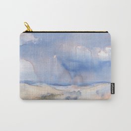 New Mexico in Blue Carry-All Pouch