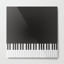 Piano Keys Metal Print