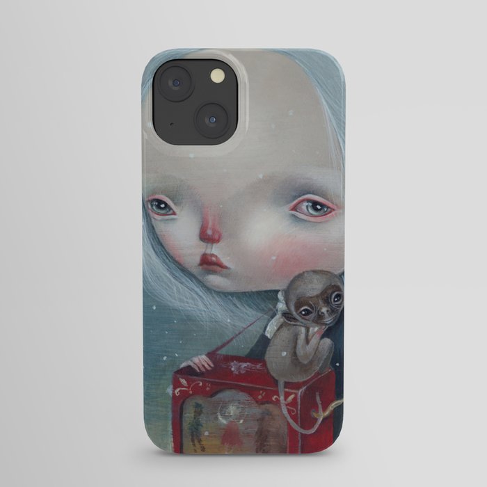 The sea is calm iPhone Case