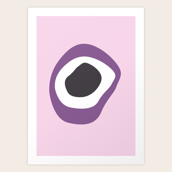 Pink Drop Art Print