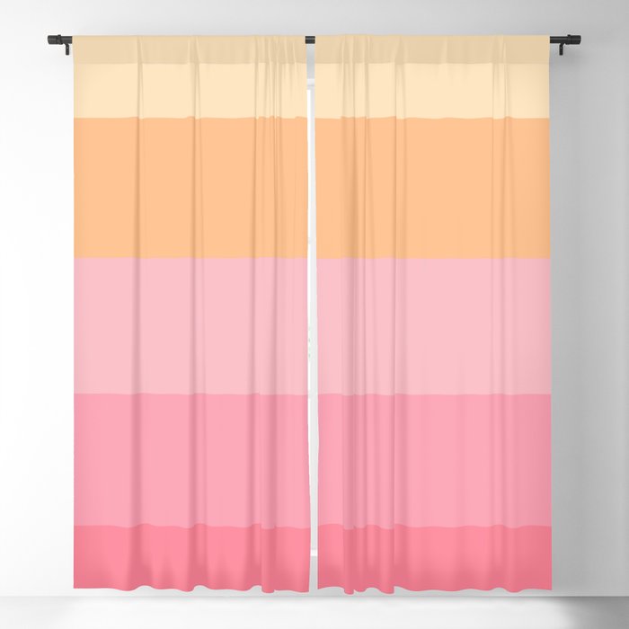 Paradise Pink Carnelian Peach Coral Raspberry Gold Stripe
