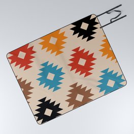 Colorful Southwestern Pattern 539 Picnic Blanket