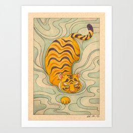 Year of the Water Tiger Art Print