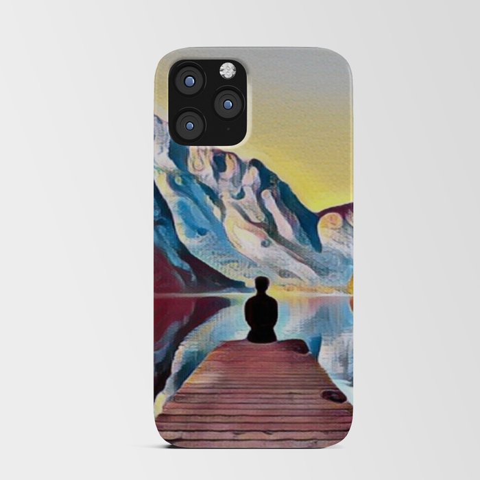 Lonely in the nature iPhone Card Case