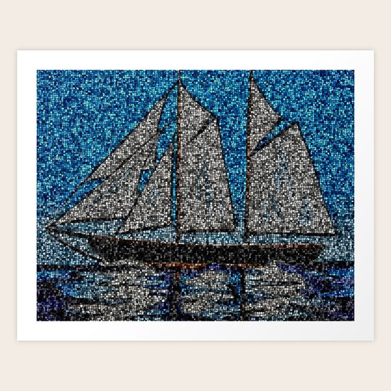 Bluenose II Art Print