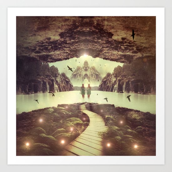 Nightly Retreat Art Print