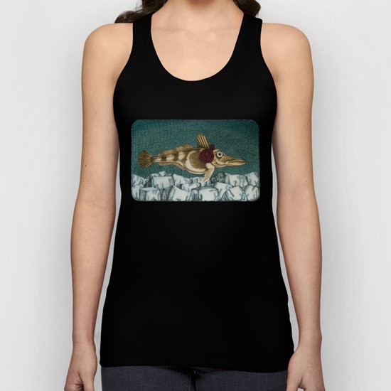 The Ice Fish Cometh Unisex Tank Top