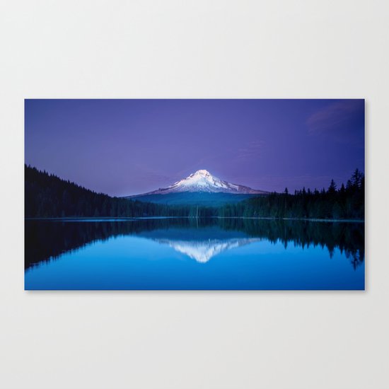 blue mountain Canvas Print
