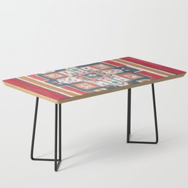 Rugs- Red Coffee Table