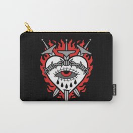 Three of Swords Carry-All Pouch