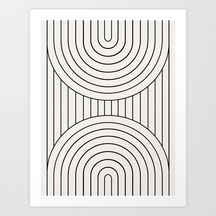 Arch Symmetry VI Art Print