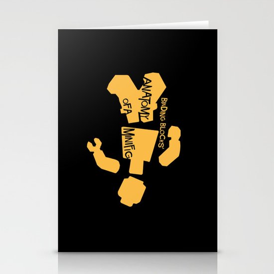 Anatomy of a Minifig Stationery Cards