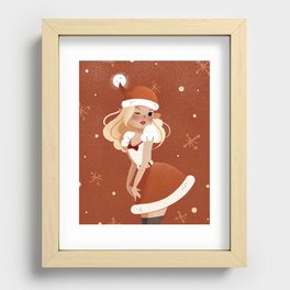 Christmas Eve Recessed Framed Print