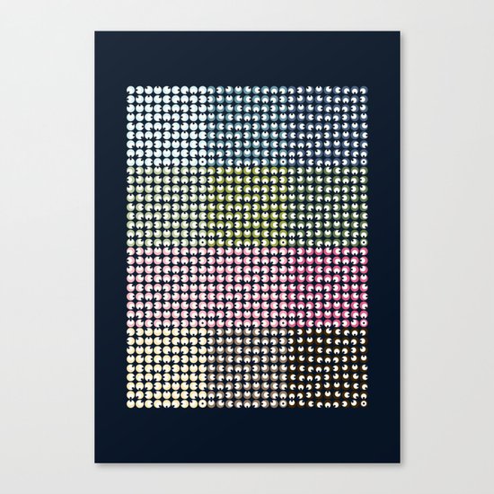 Evil eyes Canvas Print