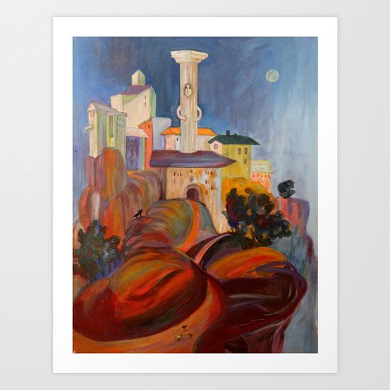Castle Art Print